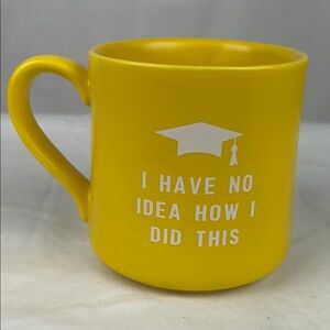 Indigo Yellow Graduation Mug